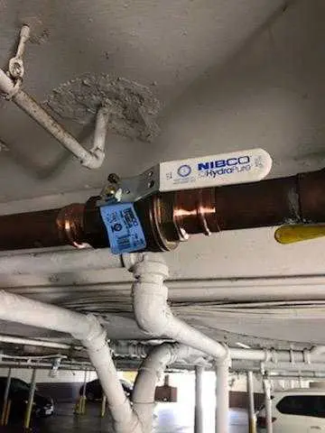 Copper pipe repair and valve work for Backflow Testing in Martic